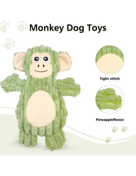 5 Pack Juguetes Interactivos para Perros Bttfere - Peluche