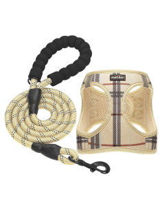 Arnés Transpirable para Perros Matilor Beige XS 25.4-29.2 cm