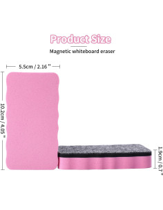 Borradores Magnéticos para Pizarra Blanca BINGBING - Paquete de 24 2