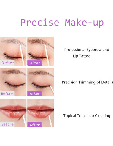 1600 Hisopos de Algodón Punta Fina 6.99 cm Quanzhou