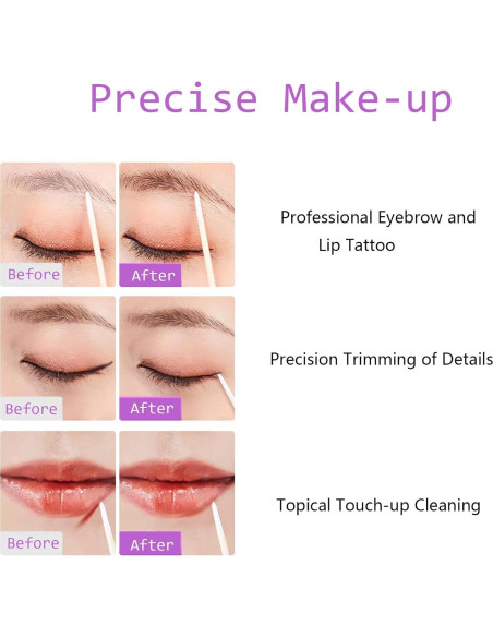 1600 Hisopos de Algodón Punta Fina 6.99 cm Quanzhou