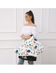 Cubierta de Asiento de Coche Hicoco para Bebés - Pez Lindo 2