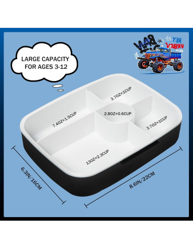 Set Caja Bento Niños Oruiji 5 Compartimentos + Botella 330ml