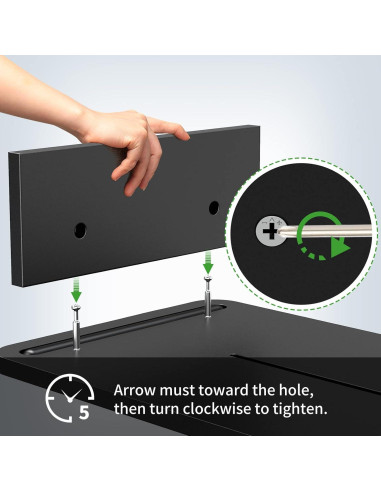 Soporte Doble Monitor Zimilar Ajustable de Madera 3.46kg
