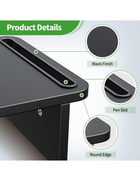 Soporte Doble Monitor Zimilar Ajustable de Madera 3.46kg