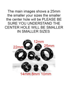 Tapones de oído Opalite 6MM - Joyería corporal SoScene 2