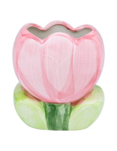 Soporte para bolígrafos y brochas Busnos rosa cerámica Soporte para bolígrafos y brochas Busnos rosa cerámica