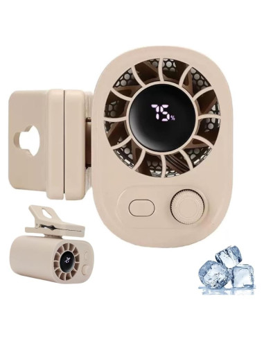 Ventilador Mini Portátil Tileu 2025 Recargable USB 100 Velocidades