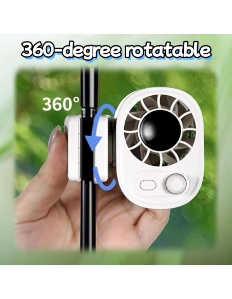 Ventilador Mini Portátil Tileu 2025 Recargable USB 100 Velocidades Ventilador Mini Portátil Tileu 2025 Recargable USB 100 Velocidades