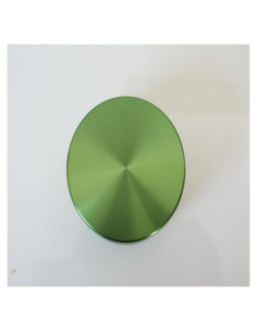 Molino de especias 6.35 cm aluminio verde claro
