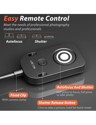 Cable de Obturador Remoto DYTDIEYINGTU RC301-SL2 1.5m para Leica SL2/SL2S/SL3
