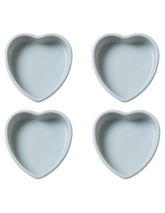 Juego de Moldes para Muffins de Silicona REKIDOOL 4 Pulgadas