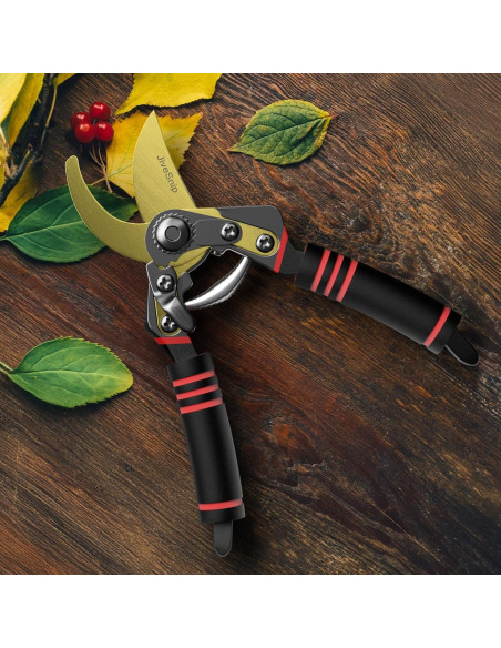 Tijeras de Jardín JiveSnip de Titanio Ajustables para Poda