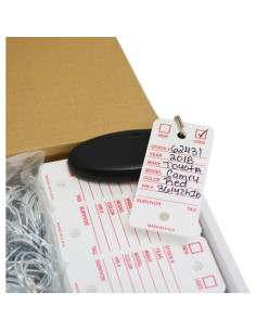 Etiquetas de Llave de Polietileno BER Products - 500 Unidades 2