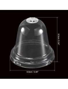 Cubierta de Humedad para Plantas PATIKIL 10Pcs 8.8cm 2