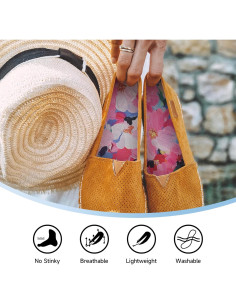 3 Pares de Plantillas Invisibles Antiodor LMHCISO Talla 6-9 2