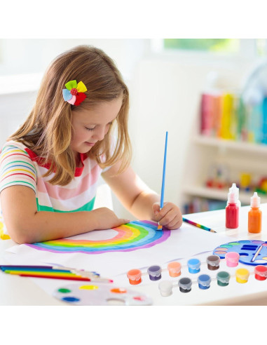 Set de Pintura Acrílica EIRUOKIGA 350 PCS 12 Colores Lavable