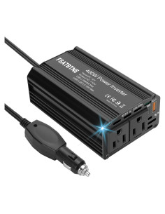 Inversor de Potencia 400W FSATBTNE con 2 Salidas AC y USB