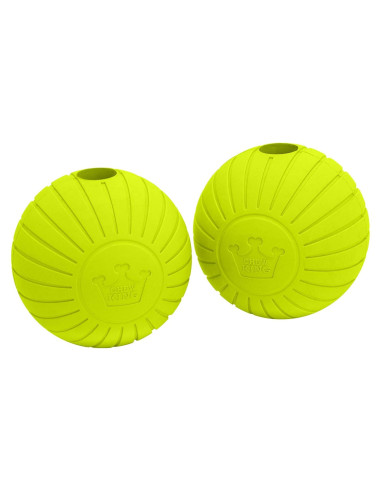 Pelota de Fetch Chew King Supreme 6.35 cm - Caucho Natural Duradero