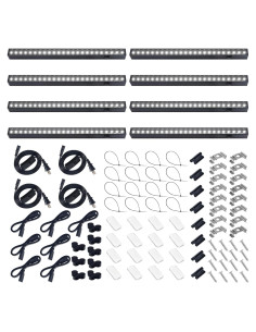 Luces de Crecimiento LED Barrina T5 1ft 5000K 8 Paquetes