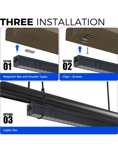 Luces de Crecimiento LED Barrina T5 1ft 5000K 8 Paquetes
