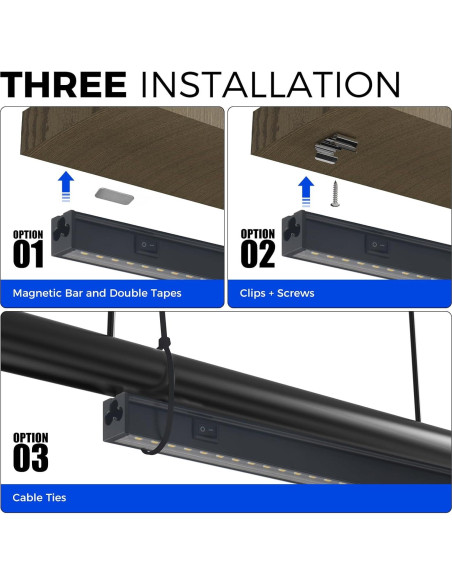 Luces de Crecimiento LED Barrina T5 1ft 5000K 8 Paquetes