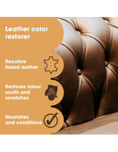 Bálsamo de Recoloración de Cuero Furniture Clinic Beige 280g 2