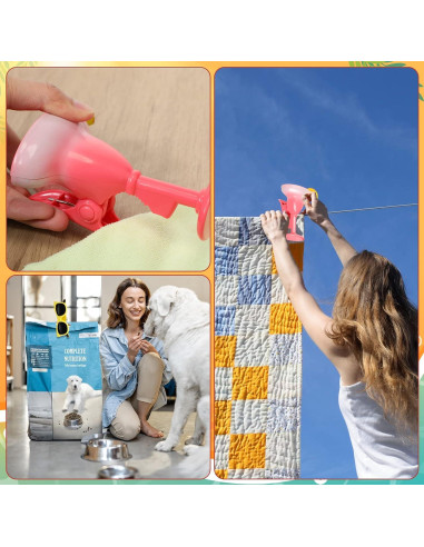 4 Clips Antiviento para Toallas de Playa Cunhill - Estilo Clásico