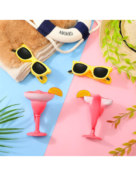 4 Clips Antiviento para Toallas de Playa Cunhill - Estilo Clásico