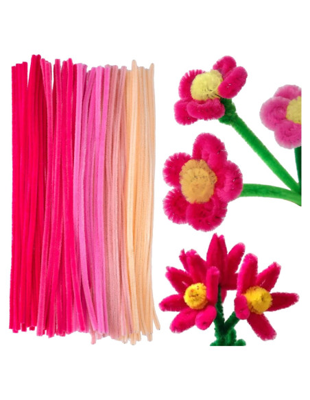 Juego de 75 Limpiadores de Tubos STSTR para Manualidades 30 cm