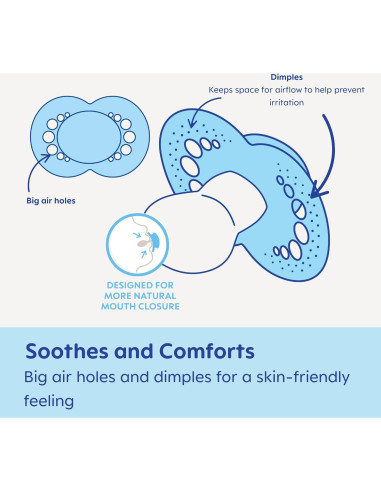 Chupetes MAM Original Mate 16+ Meses, 4 Piezas Silicona BPA