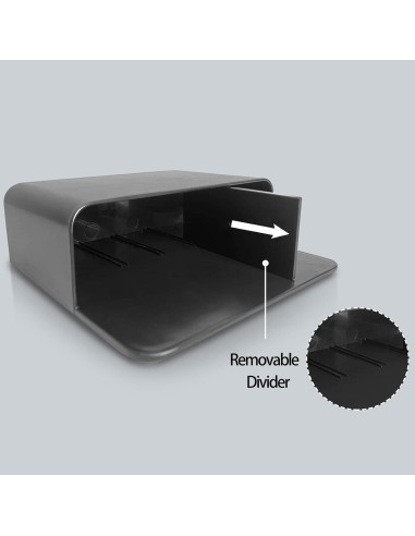 Soporte Magnético para Marcadores Borrables Simetufy 12.5x12x4cm Negro