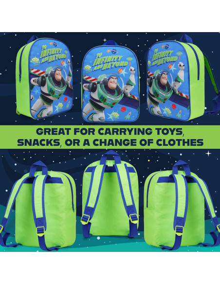 Mochila Get Trend Disney Buzz Azul para Niños 3+