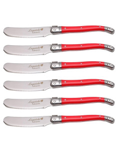 Juego de cuchillos para queso y espátulas FlyingColors 6 piezas