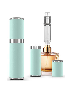 Atomizador de Perfume Refillable WXS-CHALL 5ml Cuero Verde