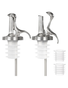 Vertedores de Botellas de Licor Lu-lupour 3 en 1 con Sellado Automático