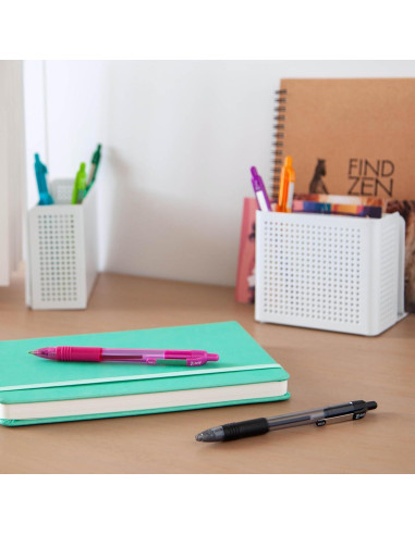 Bolígrafo retráctil Zebra Pen Z-Grip, 1.0mm, 7 colores surtidos