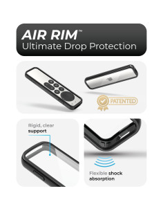 Funda híbrida TotalMount Air Rim para control remoto Apple TV 2