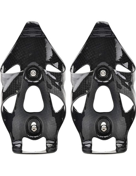 Soporte para Botellas de Agua Wanyifa Fibra de Carbono 2 Piezas Soporte para Botellas de Agua Wanyifa Fibra de Carbono 2 Piezas