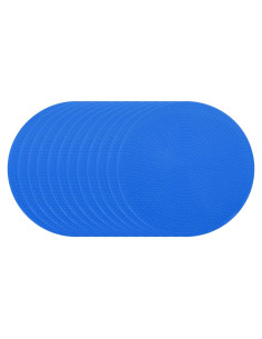 Marcadores de Punto Antideslizantes PATIKIL 10 cm Azul - 12 Pcs