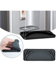 Bandeja de Goteo de Silicona Negra para Dispensador de Agua 2