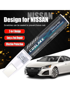 Pintura de Retoque COSLAKE 12ml Blanco Aspen TriCoat Nissan 2