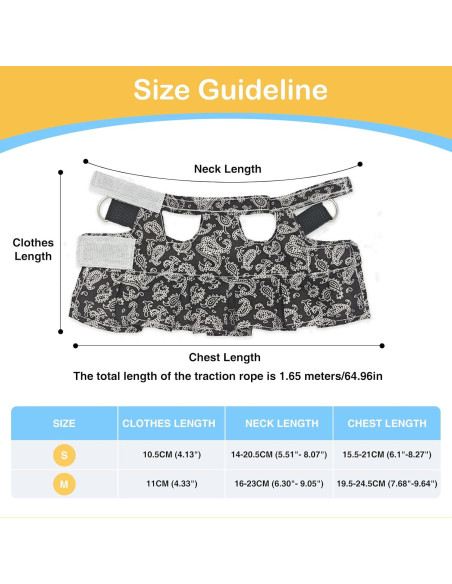 Arnés y Correa Ajustable HOKABLE para Lagarto y Pequeños Animales