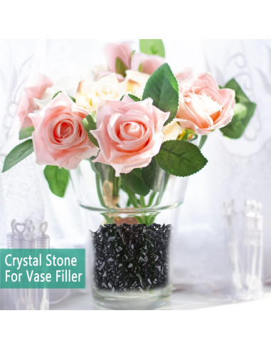 Chips de Obsidiana Negra Natural MAIBAOTA 200g para Decoración