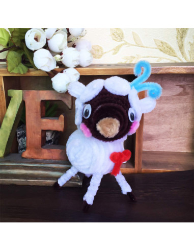 400 Limpiapipas Chenille Blancos Waycreat para Manualidades DIY