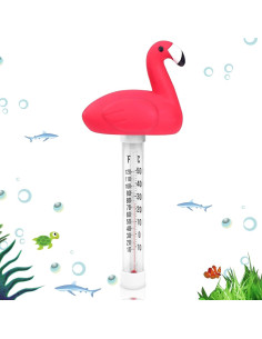 Termómetro de Piscina Flotante Inpool Flamingo Resistente 2