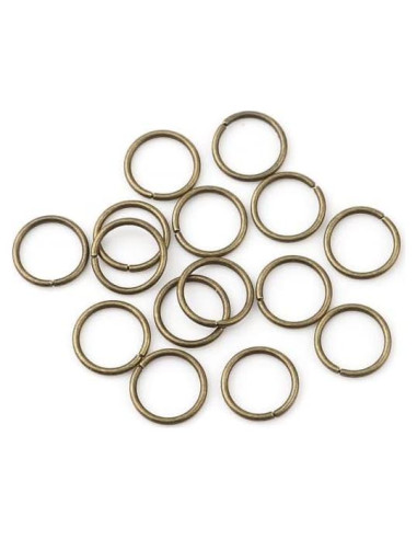 200 Anillas de Salto Bronce Antiguo HDSupplies 3mm 0.5mm