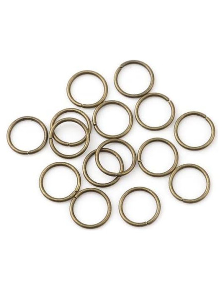 200 Anillas de Salto Bronce Antiguo HDSupplies 3mm 0.5mm