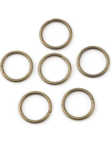 200 Anillas de Salto Bronce Antiguo HDSupplies 3mm 0.5mm