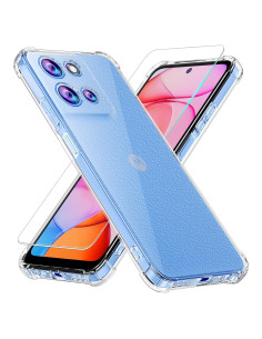 Funda TPU Transparente para Motorola Moto G 2025 5G con Protector